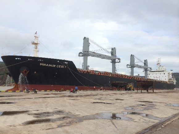 Apromaco Quy Nhơn tiếp nhận 11.500 tấn Kali chất lượng cao tại cảng Quy Nhơn.