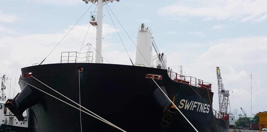 Tàu SWIFTNES chở 33.000 tấn Kali cập cảng TP.HCM