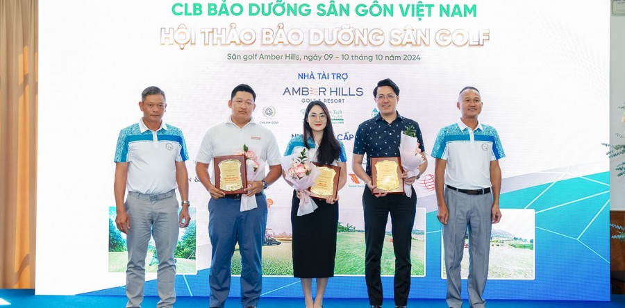 CHILINH GOLF THAM DỰ HỘI THẢO THƯỜNG NIÊN CLB BẢO DƯỠNG  SÂN GÔN VIỆT NAM 2024