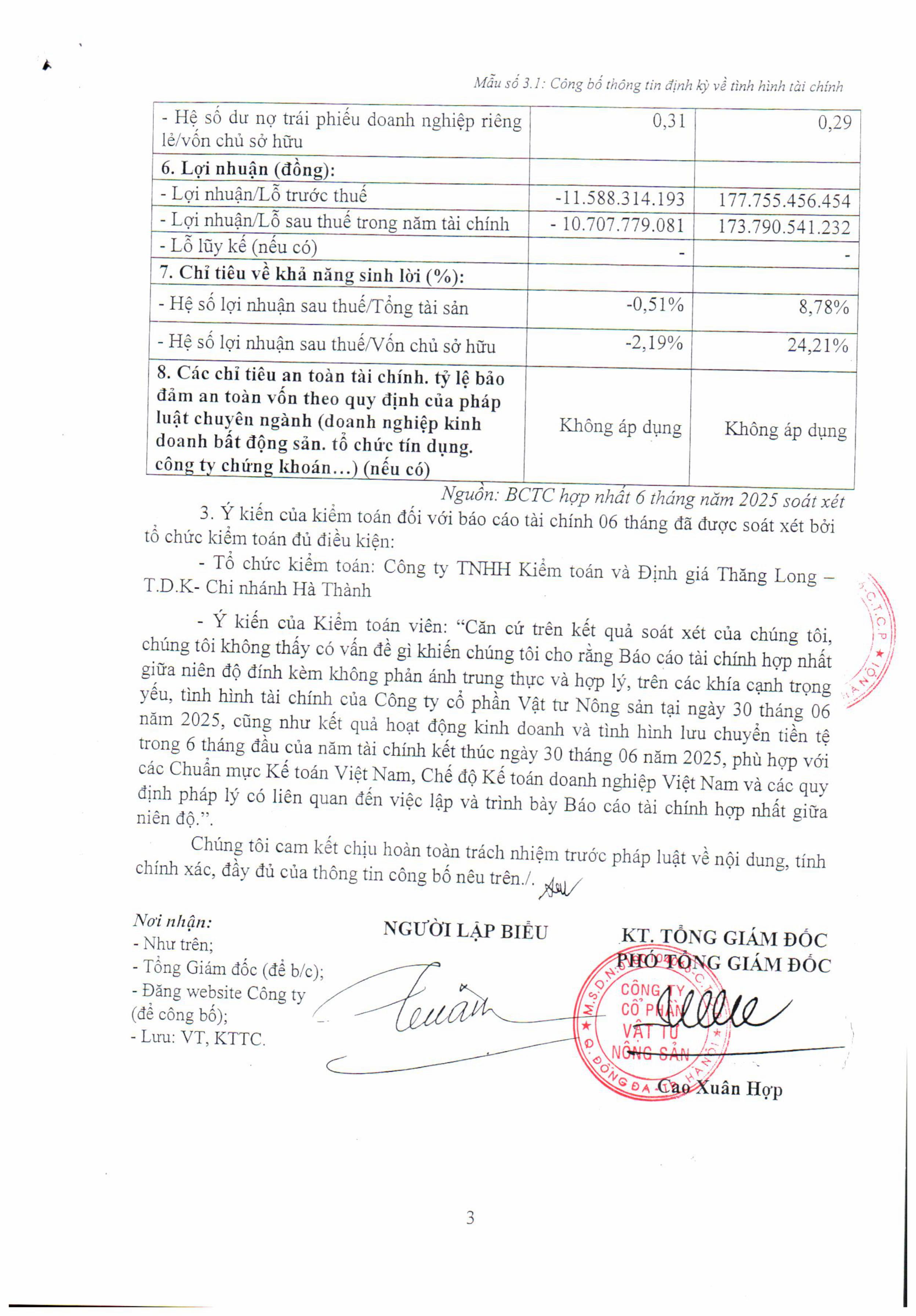 Mẫu 3.1 Công bố thông tin định kỳ về tình hình tài chính-hình ảnh-2