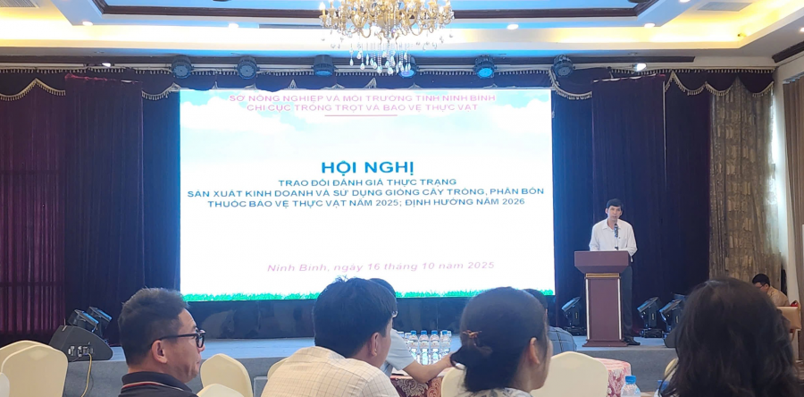 APROMACO DỰ HỘI NGHỊ VỀ PHÂN BÓN, THUỐC BẢO VỆ THỰC VẬT NĂM 2025 TẠI NINH BÌNH