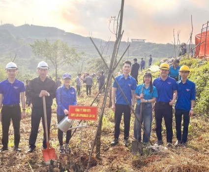 SUPE LÂN APROMACO LÀO CAI CHUNG TAY HƯỞNG ỨNG “TẾT TRỒNG CÂY XUÂN BÍNH NGỌ 2026”
