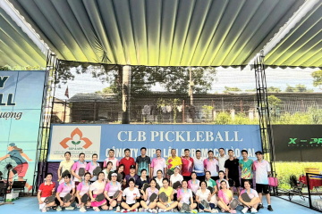 SÔI NỔI GIẢI PICKLEBALL SUPE LÂN LÀO CAI – KHỎE ĐỂ LAO ĐỘNG, ĐOÀN KẾT ĐỂ PHÁT TRIỂN